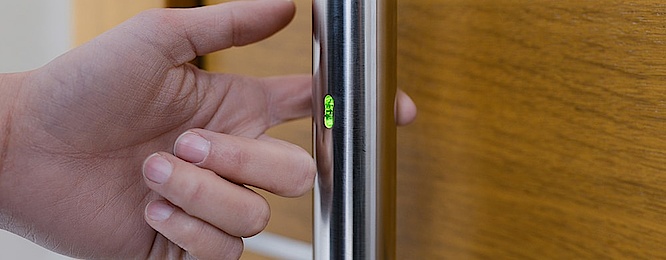 Zutritts­kontrolle bei Willecke Elektrotechnik in Hanau
