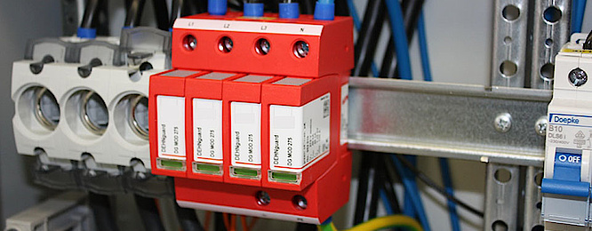 Über­spannungs­schutz bei Willecke Elektrotechnik in Hanau