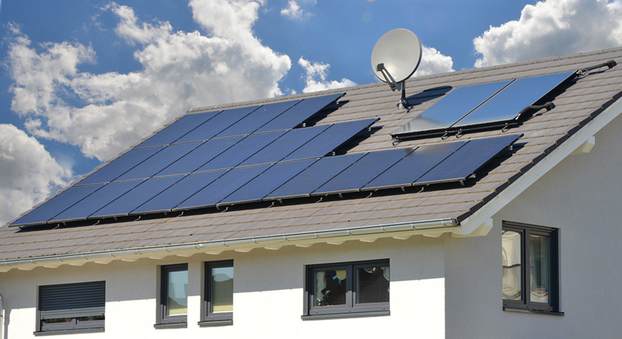 Photovoltaik bei Willecke Elektrotechnik in Hanau